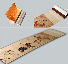 灞桥馆藏书画复制博物馆书画复制服务